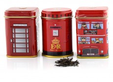 Gift Set of Three Traditions of Britain Tea Tins