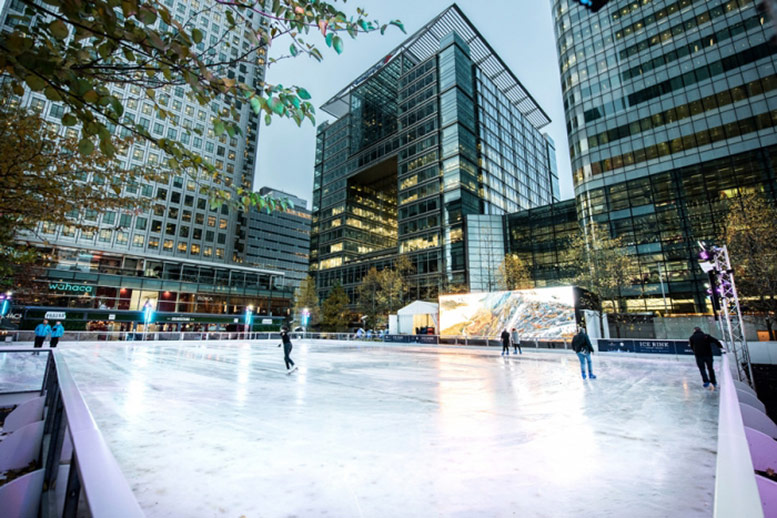 Ice Rink Canary Wharf