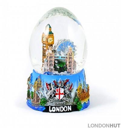 Big Ben,Tower Bridge and London Eye Snowstorm Globe