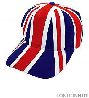 British All Over Union Jack UK Flag Baseball Cap