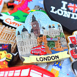 Fridge magnets are among the most popular souvenirs