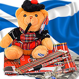 Choose from an attractive range of souvenirs and gifts from Scotland