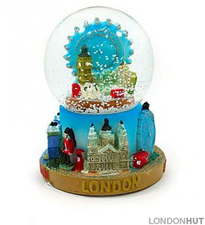London City Landmarks Snow Globe