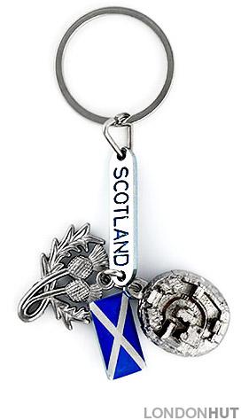 Edinburgh Castle Keyring