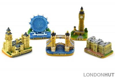Gift Set of 5 London Souvenir Stone Models