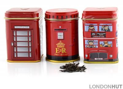Gift Set of Three Traditions of Britain Tea Tins