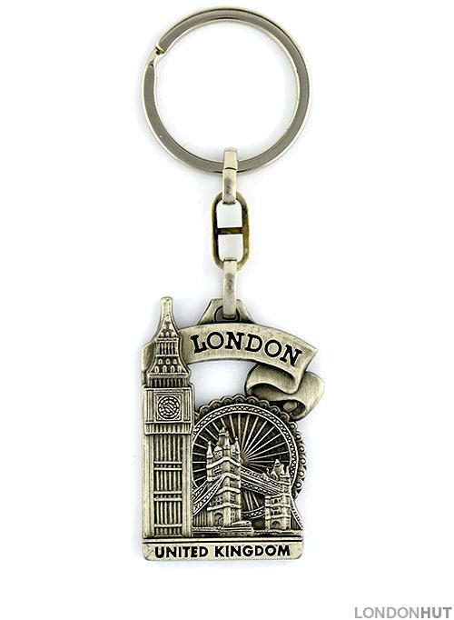 LONDON BIG BEN KEYRING ENGLAND UK SOUVENIR GB KEY RING GIFT 
