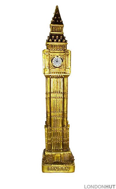 Large Metallic London Big Ben Clock