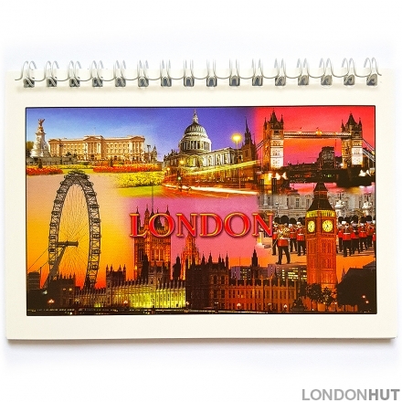London Collage Notebook