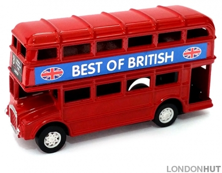 Die Cast Metal London Bus Pencil Sharpener