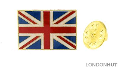 Metal Union Jack UK Flag Lapel Pin Badge