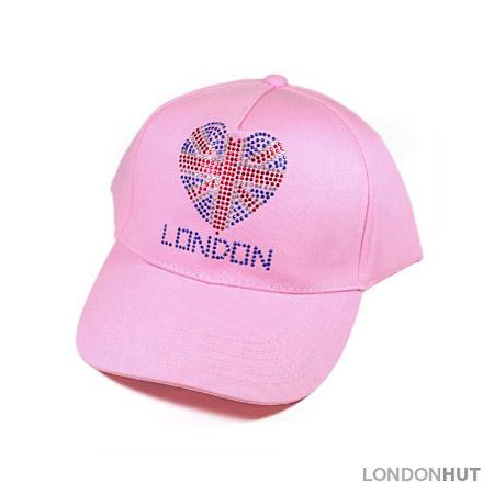 Pink London Baseball Cap
