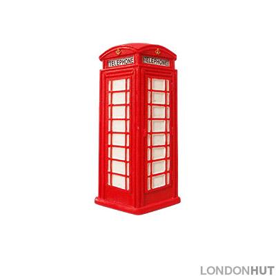Resin Red London Telephone Box Magnet
