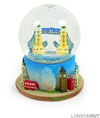 Snow Globe with Tower Bridge by the River Thames