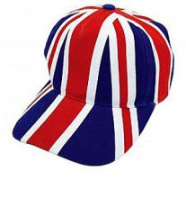 British All Over Union Jack UK Flag Baseball Cap