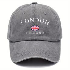 Grey London Souvenir Baseball Cap