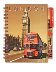 Sepia London Note Book and Pen Gift Set