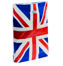 Union Jack Plastic Bag