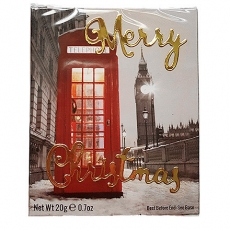 Christmas London Telephone Box Tea