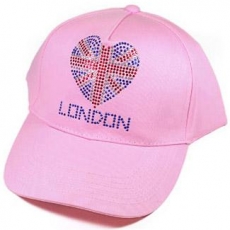 Pink London Baseball Cap