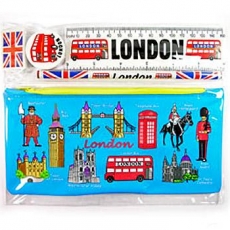 Blue London Stationery Kit