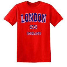 Red London Souvenir T Shirt for Children