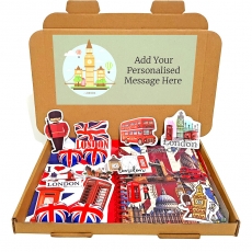 London Souvenir Note Book Letterbox Gift