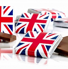 10x Union Jack Milk Chocolate Neapolitans