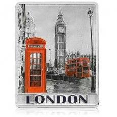 Foil London Picture Magnet
