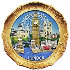 London Plate Magnet
