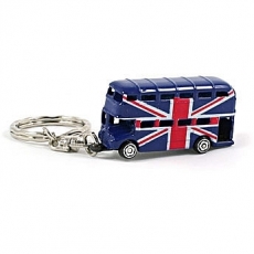 Union Jack Bus Keyring