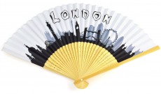 London Souvenir Paper Fan