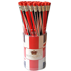 50 London Souvenir Union Jack Pencils