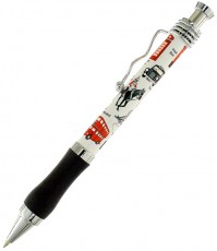 White London Everything Silver Top Pen