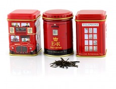 Gift Set of Three City of London Tea Tins