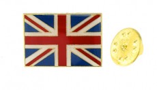 Metal Union Jack UK Flag Lapel Pin Badge