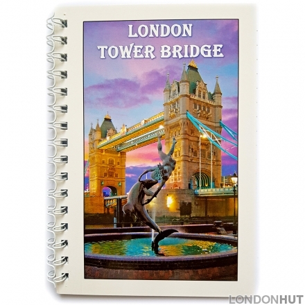 London Souvenir Tower Bridge Note Book