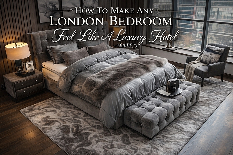 How To Make Any London Bedroom Feel Like A Luxury Hotel