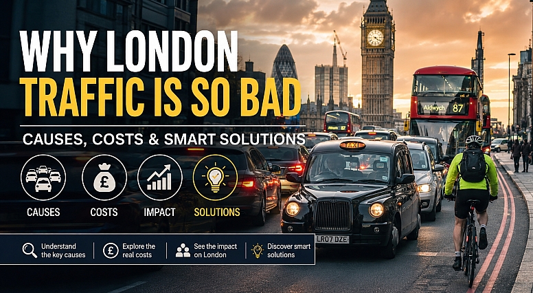 Why London Traffic Is So Bad Causes Costs Smart Solutions