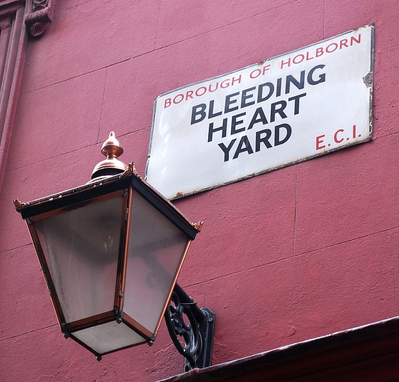 bleeding heart yard only in london