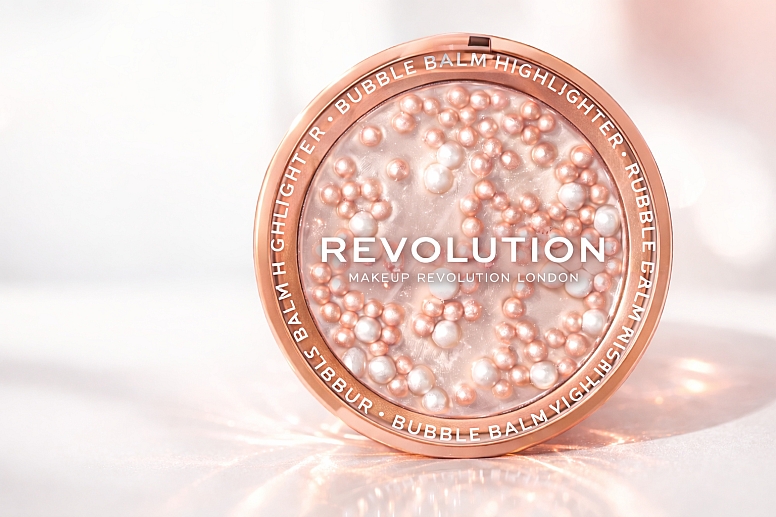 bubble balm highlighter in rose gold