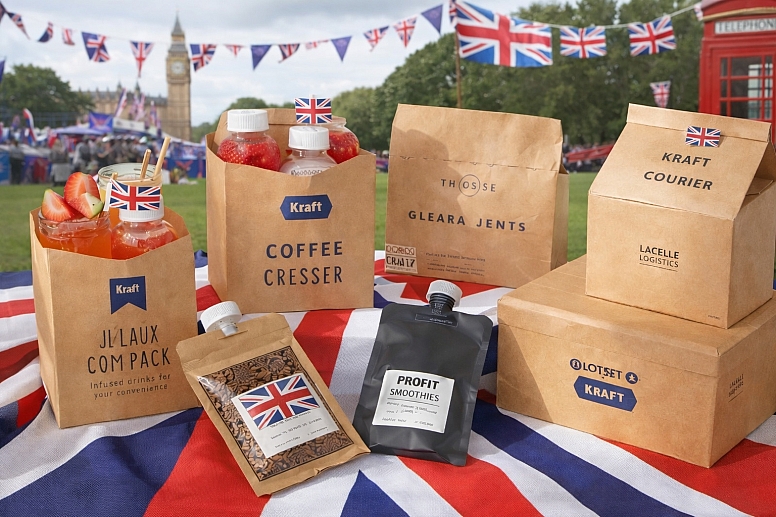 custom packaging for british street parties