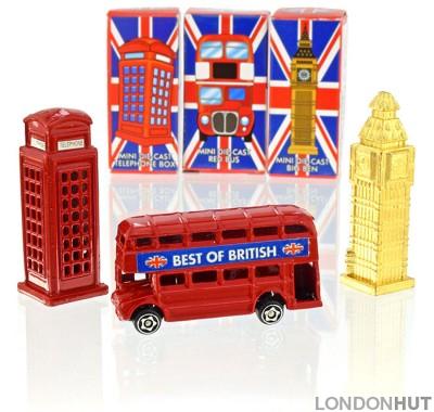 Die Cast Metal Mini London Models