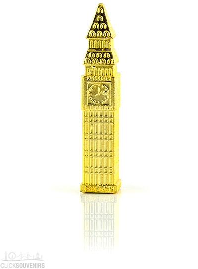 Pen & Card Holder Table Clock London England British Souvenir Gift 