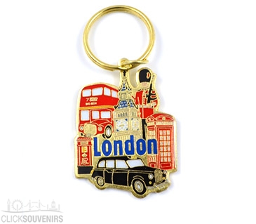 London City Scenes Keyring