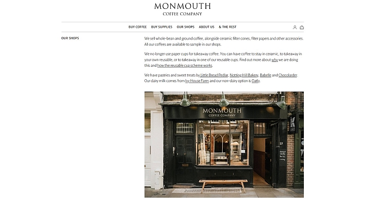 monmouth coffee company