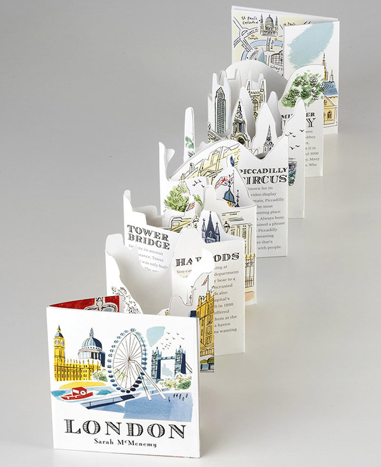 Panorama Pops: London is filled with cartoon-style illustrations