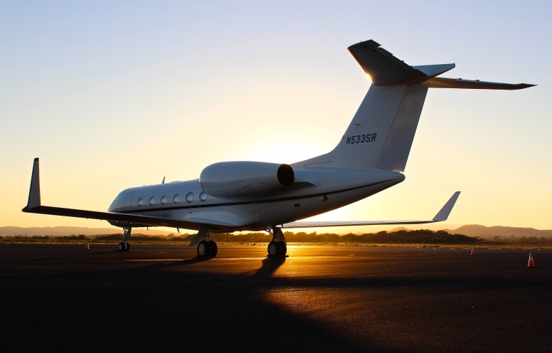 Travelling on a Private Jet