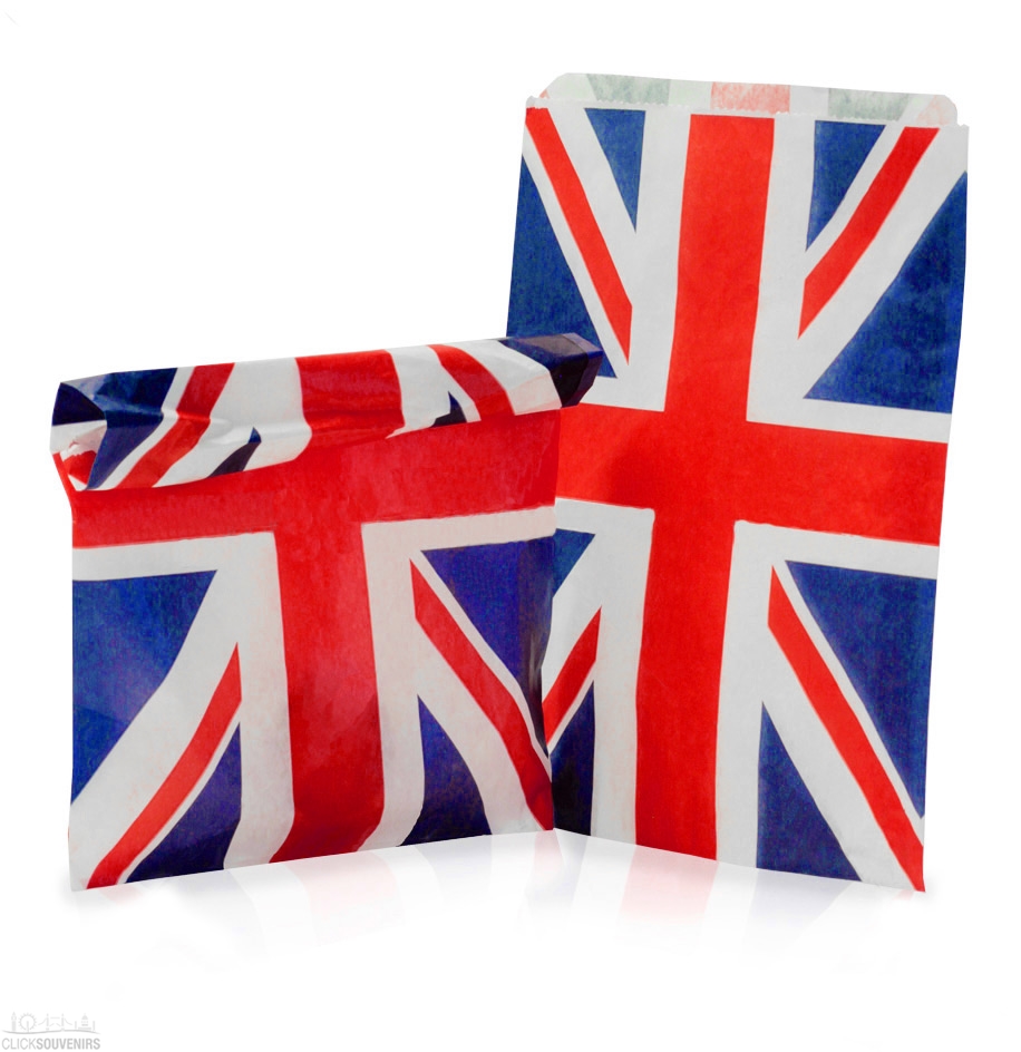 Union Jack Paper Gift Bag