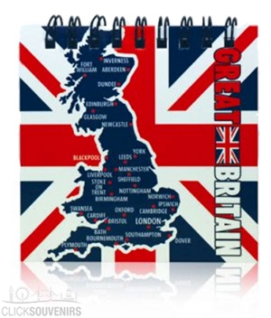 Union Jack Notepad